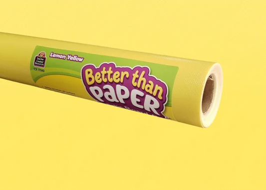 LEMON YELLOW BETTER THAN PAPER BULLETIN ROLL