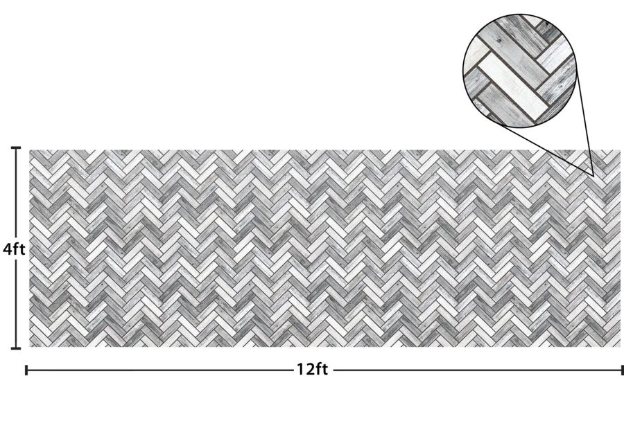 WHITE & GRAY WOOD BETTER THAN PAPER ROLL