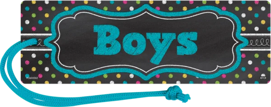 CHALKBOARD BRIGHTS MAGNETIC BOYS PASS