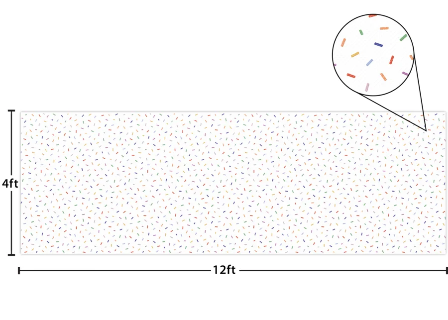 Sprinkles Better Than Paper Bulletin Board Roll