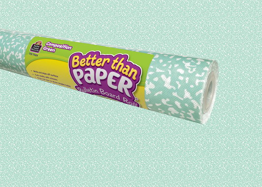 Composition Green Better Than Paper Bulletin Board Roll