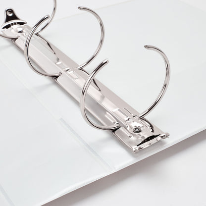 View Binder 3" Round Ring White