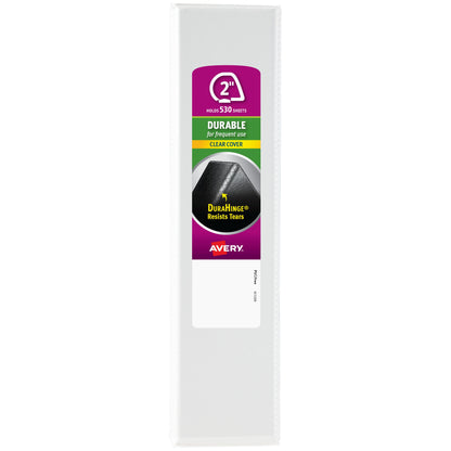 Durable View Binder D-Ring 2" Assorted Colors
