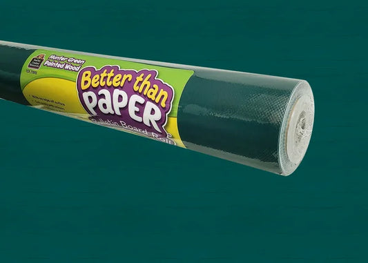 HUNTER GREEN PAINTED WOOD BETTER THAN PAPER
