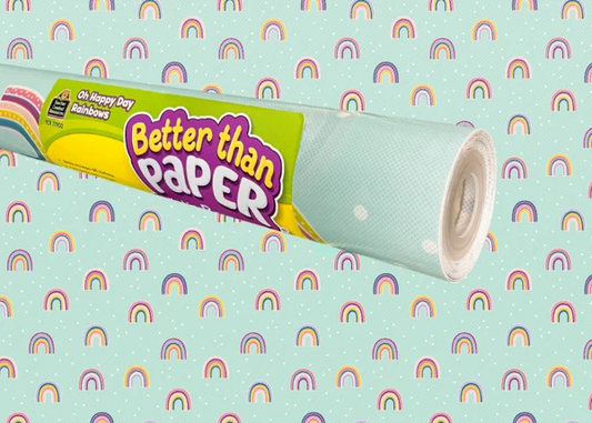 OH HAPPY DAY RAINBOWS BETTER THAN PAPER BULLETIN B
