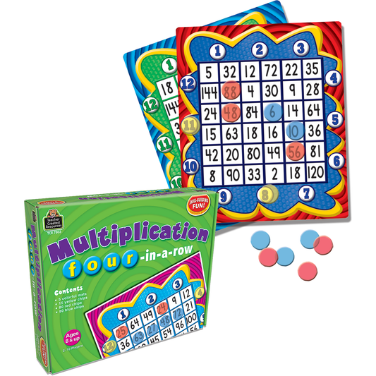 MULTIPLICATION: FOUR IN A ROW