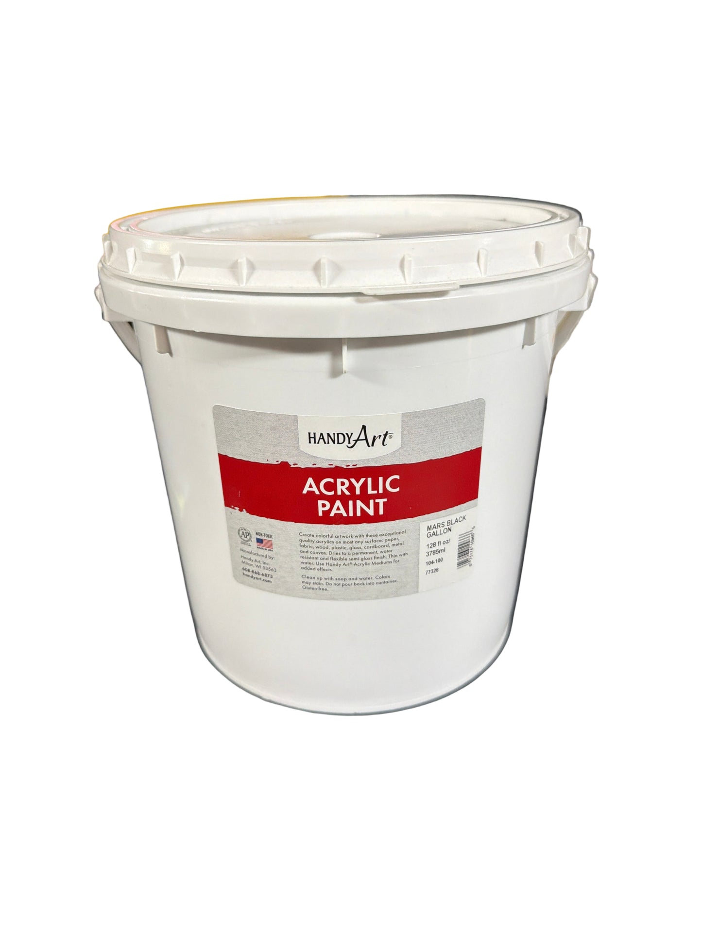 ACRYLIC PAINT MARS BLACK GALLON