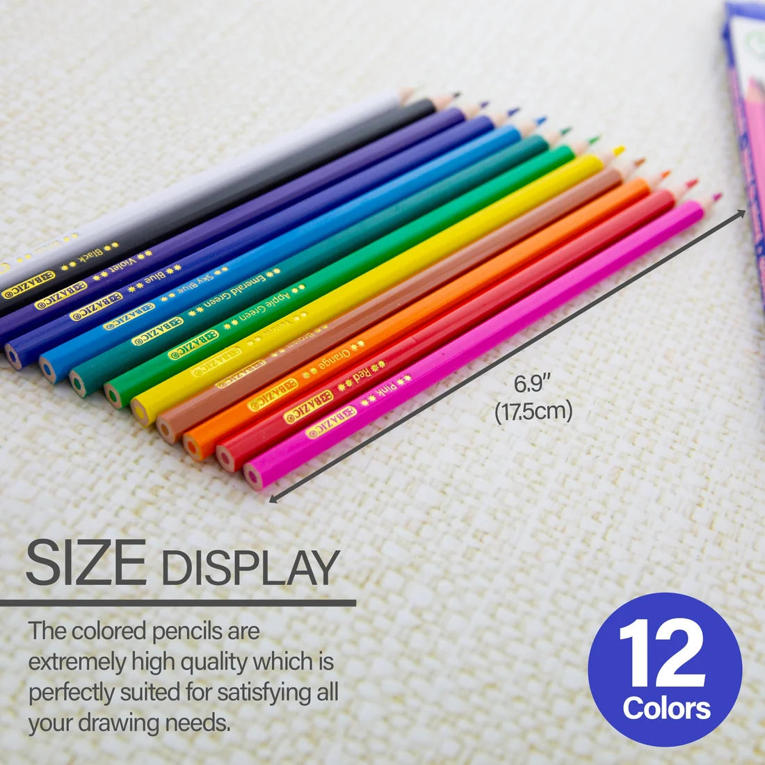 12 Colored Pencil