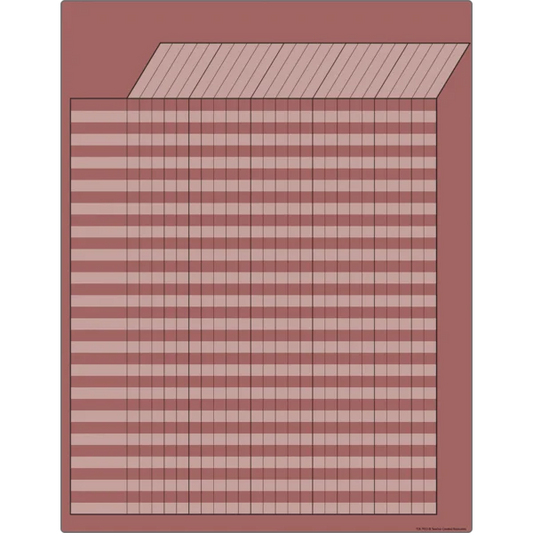DEEP ROSE INCENTIVE WRITE-ON/WIPE-OFF CHART