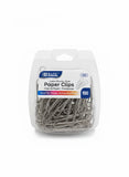 PAPER CLIPS JUMBO SILVER PQ.100
