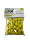 POP! POSSIBILITIES BEADS EMOJI YELLOW 14MM