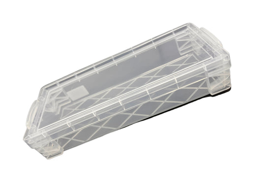 SUPER STACKER CLEAR PENCIL BOX