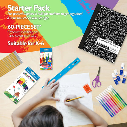 BAZIC Back To School Starter Pack