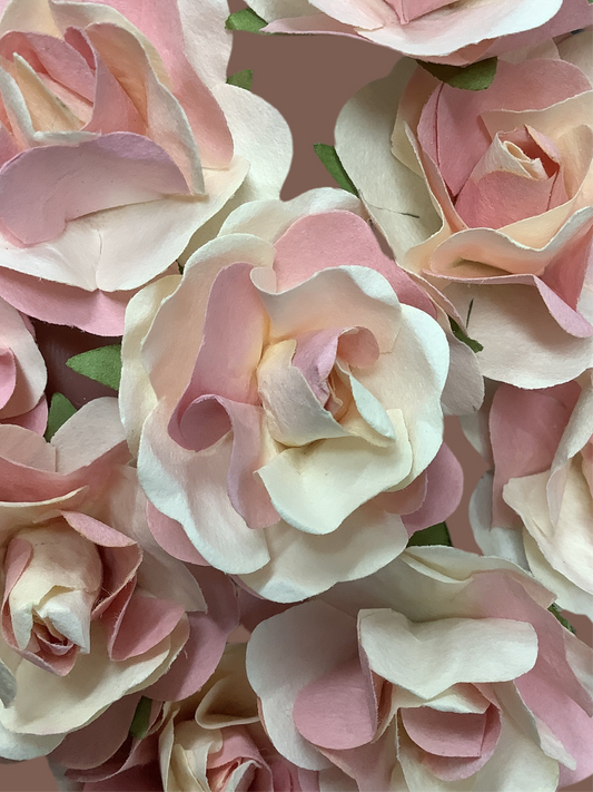Paper lowers, Pink & White