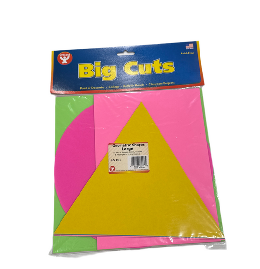 HY FIGURAS GEOMETRICAS COLOR CUT-OUT (PQ.40)