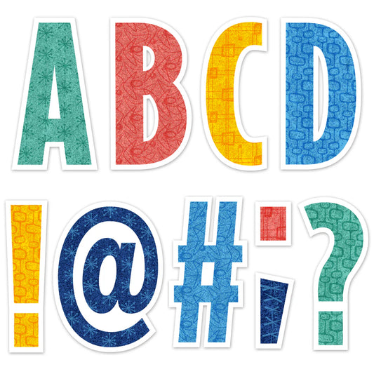 MID-CENTURY MOD 7" LETTERS