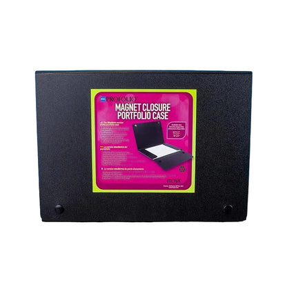 Profolio Magnet Closure Portfolio Case 8.5x11 BLK