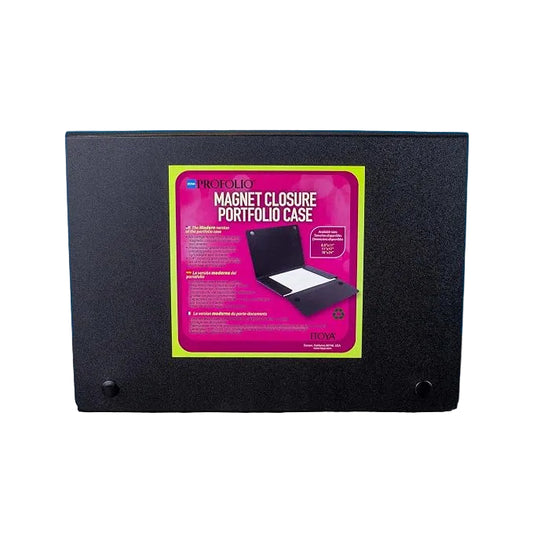 Profolio Magnet Closure Portfolio Case 8.5x11 BLK