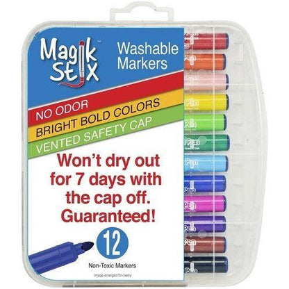 Wonder Stix Washable Marker 12 pc - JA Riollano