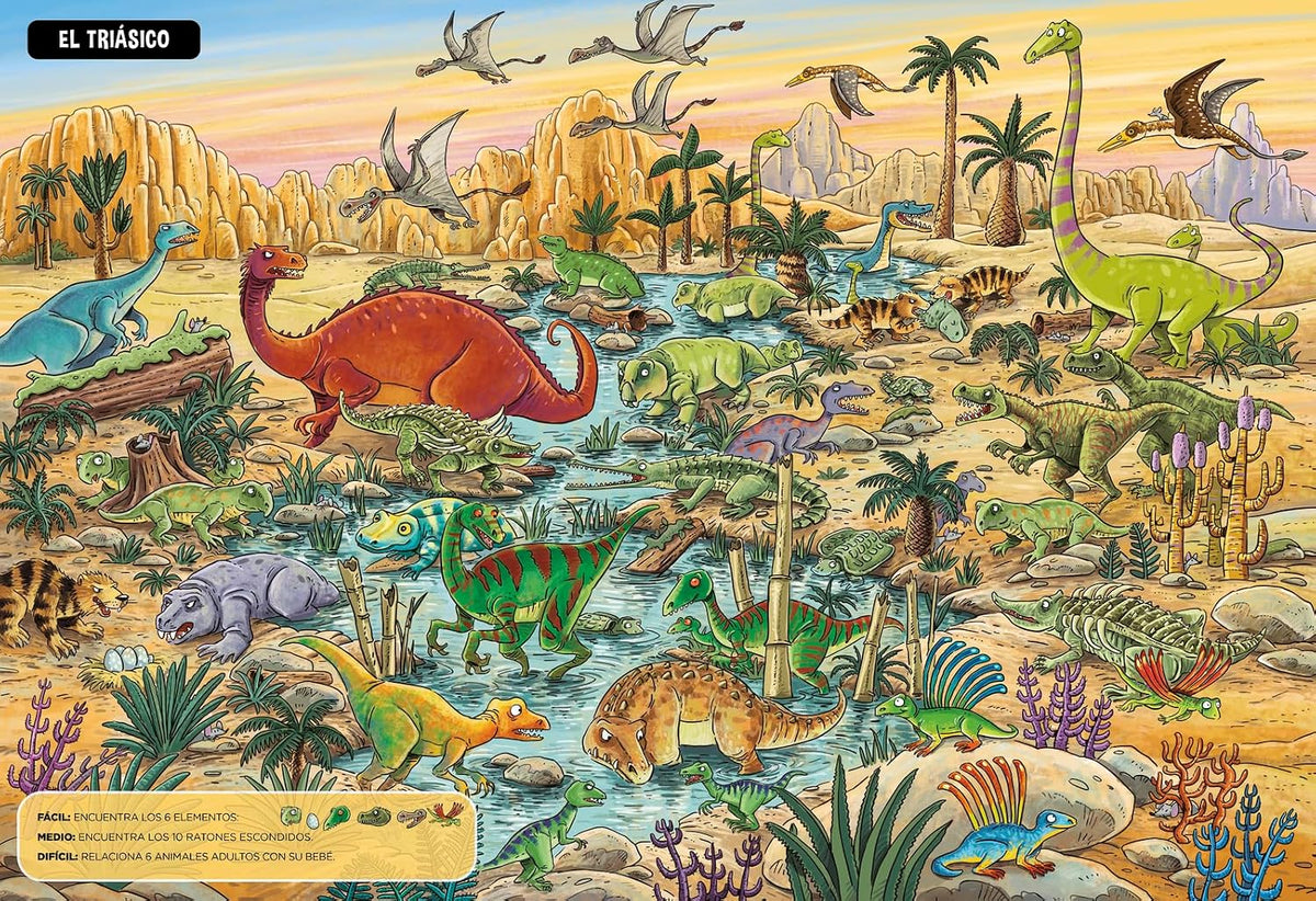 Gran Libro Juego de los Dinosaurios - El Pirata