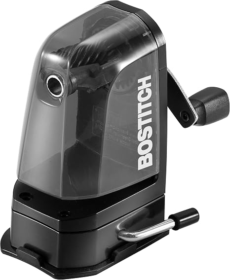 PENCIL SHARPENER - MANUAL, BLACK