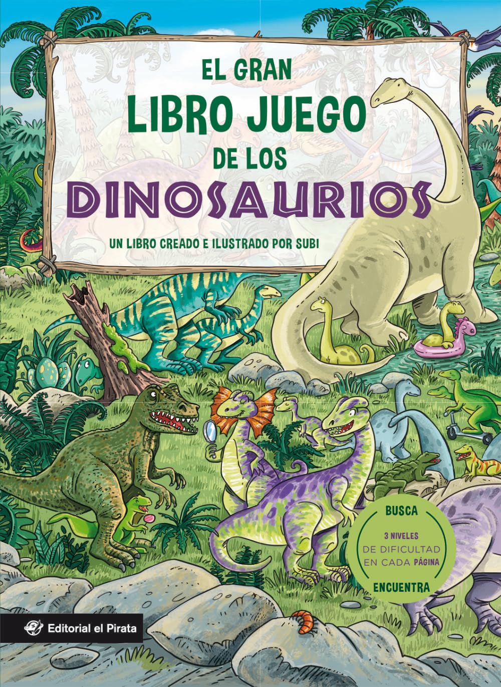 Gran Libro Juego de los Dinosaurios - El Pirata