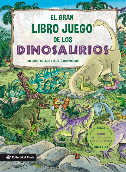 Gran Libro Juego de los Dinosaurios - El Pirata