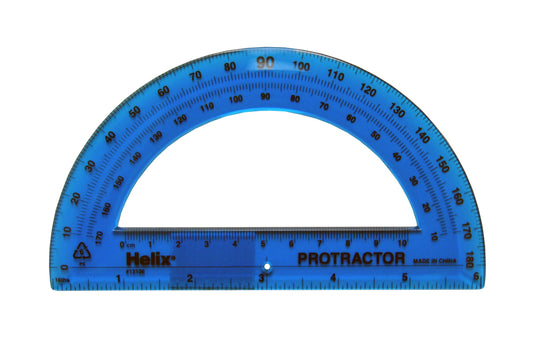 PROTRACTOR 6" 180 GRADOS