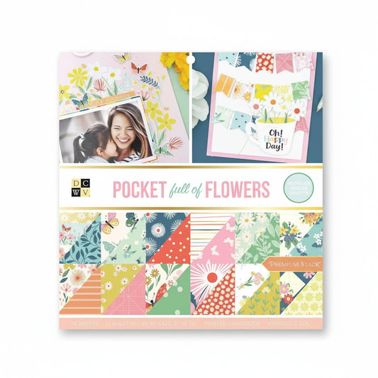 Pocket Full of Flowers Cardstock – imagen 1 - JA Riollano