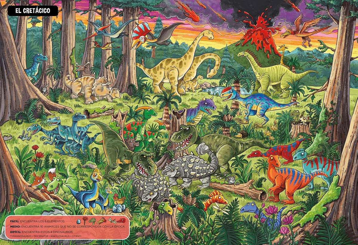 Gran Libro Juego de los Dinosaurios - El Pirata