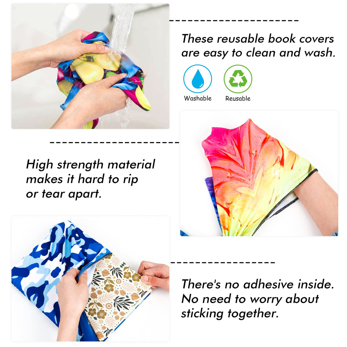 Stretchable Jumbo Book Cover – imagen 6 - JA Riollano