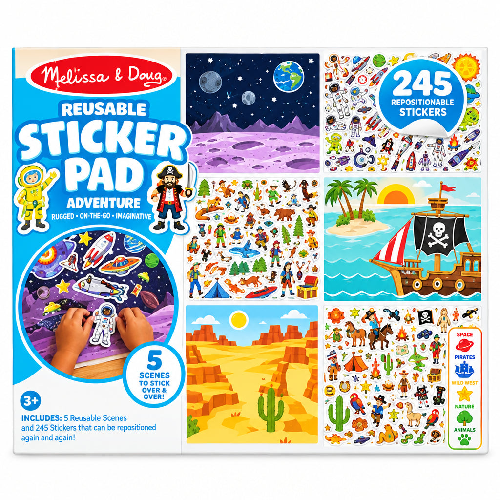 Reusable Sticker Pad - Adventure Pad