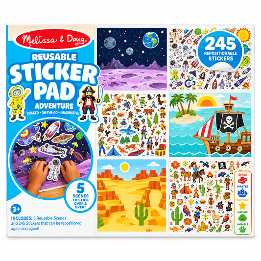 Reusable Sticker Pad - Adventure Pad