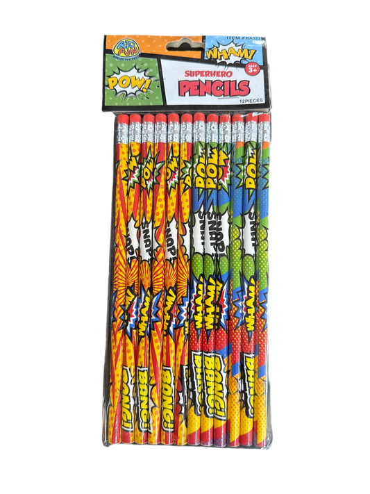 SUPERHERO PENCILS