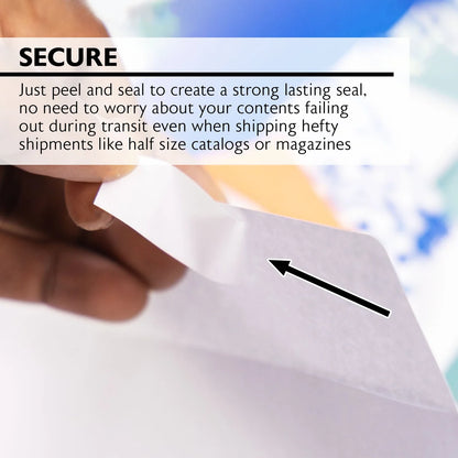 Self Seal White Envelope 6" X 9" PQT.6