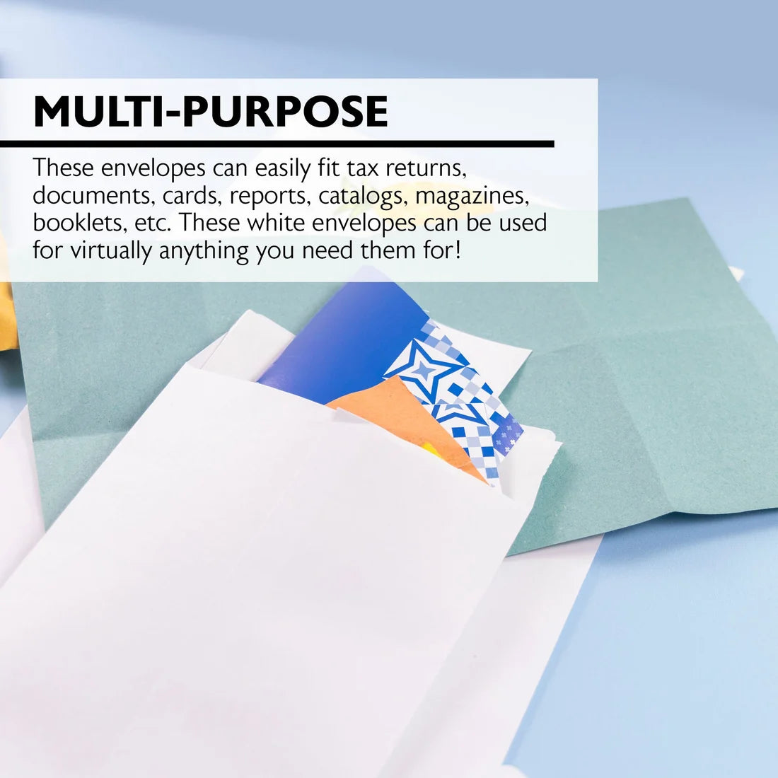 Self Seal White Envelope 6" X 9" PQT.6