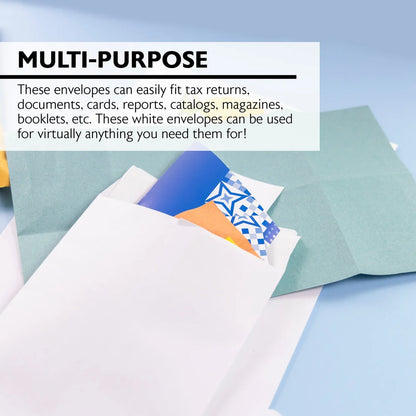 Self Seal White Envelope 6" X 9" PQT.6