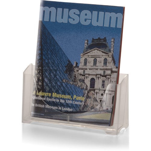 MAGAZINE/BROCHURE CLEAR HOLDER 8-1/2" WIDE