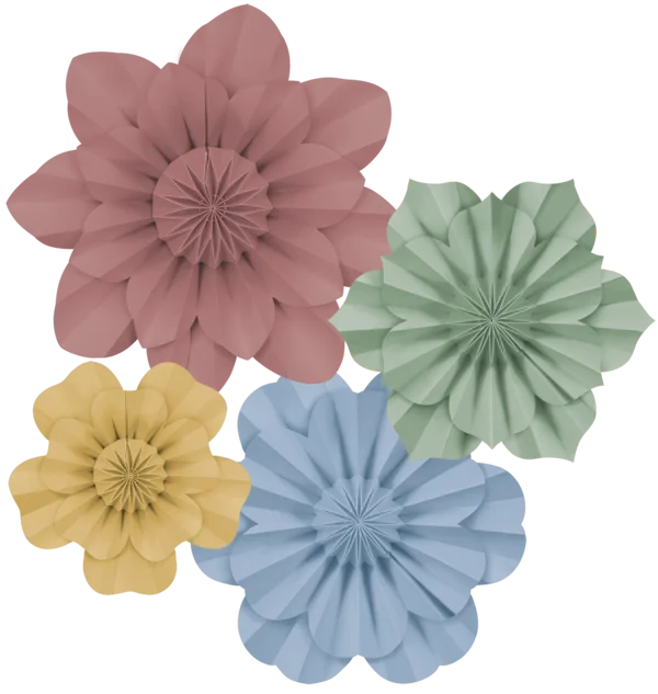 COTTAGE CHARM PAPER FLOWERS