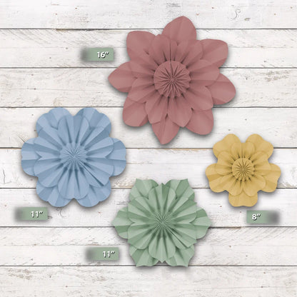 COTTAGE CHARM PAPER FLOWERS