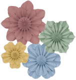 COTTAGE CHARM PAPER FLOWERS