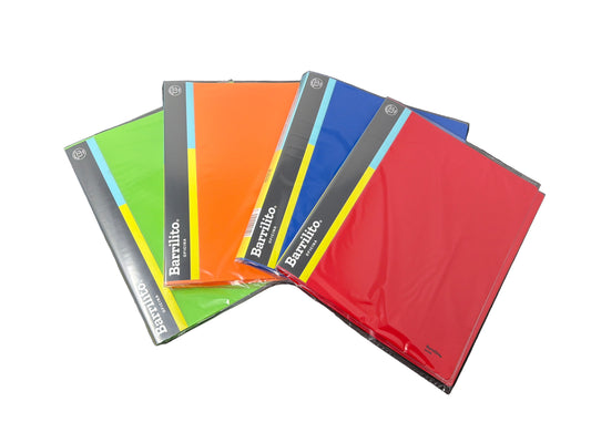 Folder Plasticó con Broche Carta