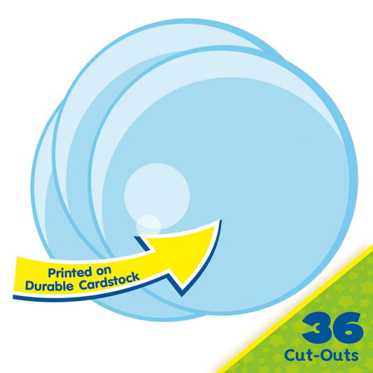 SEAS THE DAY BUBBLES CUT-OUTS