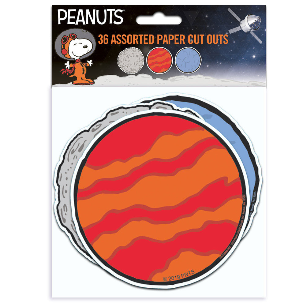 Nasa Pinuts PEANUTS® NASA PLANETS CUT-OUTS – JA Riollano Co, Inc. School I Office I ...