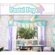 Pastel Pop Stars Accents | Assorted Sizes | 60 pieces