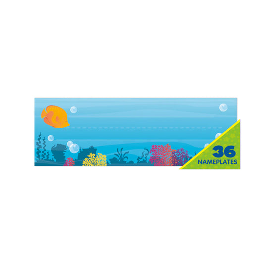 Seas the Day Tented Name Plates