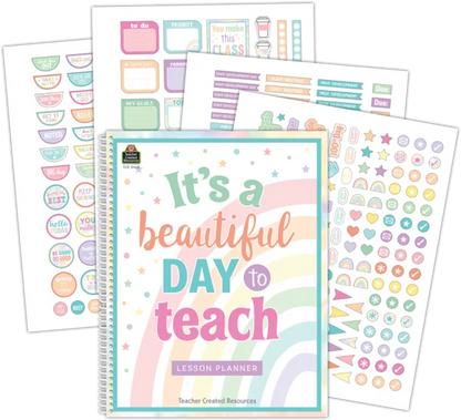 Pastel Pop Lesson Planner