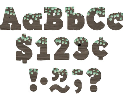 EUCALYPTUS 4" BOLD BLOCK LETTER 230PCS