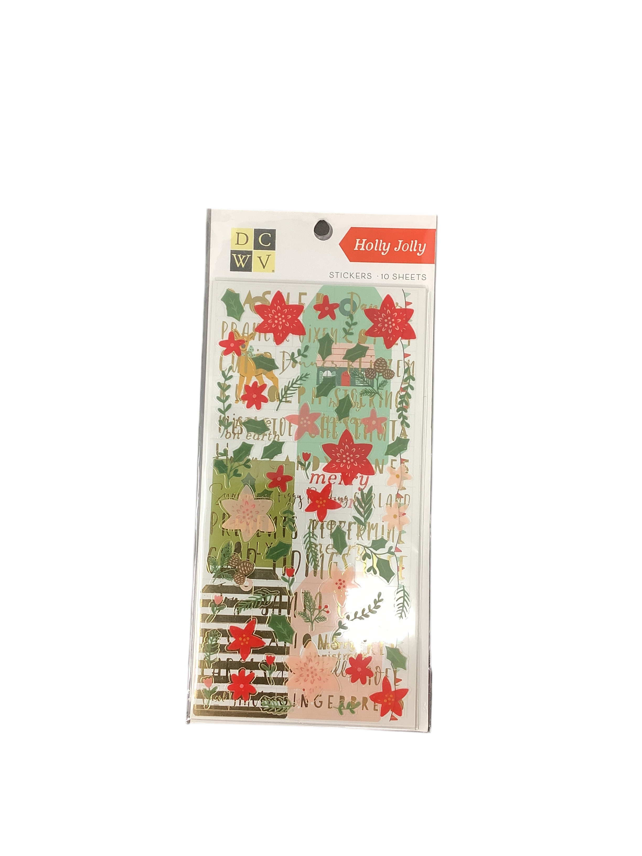 HOLY JOLLY STICKERS 10 SHEETS – JA Riollano Co, Inc. School I Office I ...