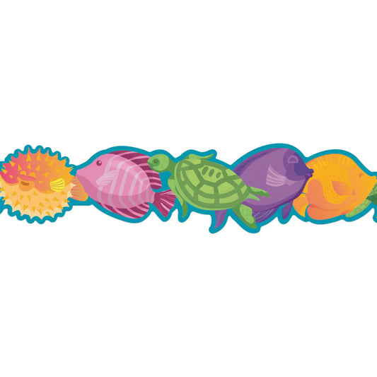 SEAS THE DAY MARINE LIFE EXTRA WIDE DECO TRIM®